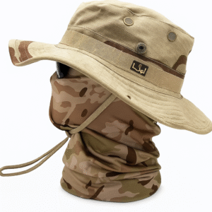 Camouflage Hat – Light Brwon